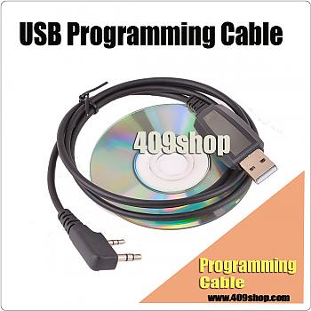 Programming Cable Walkie Talkie Program Cable Walkie Talkie USB K-Head Programing Cable for Baofeng DM-5R DM-860 UV-XS Tier II DMR USB Programming Cable 